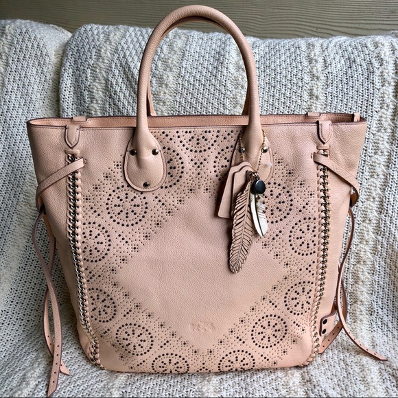 Coach Handbags - Coach Tatum Studded Tall Whiplash Leather Tote